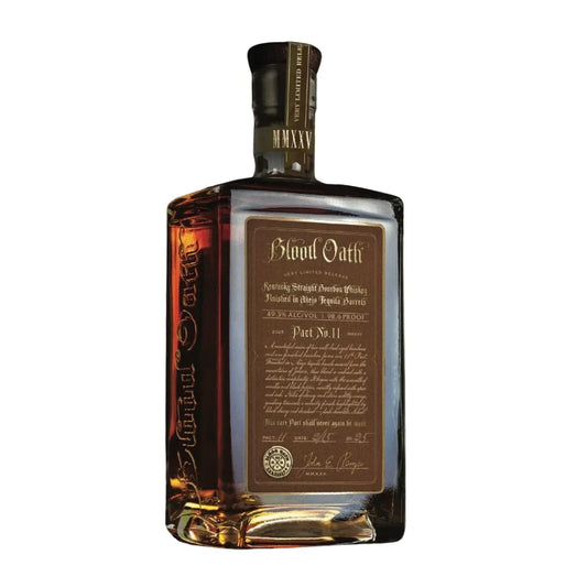 Buy 1 Get 1 Free - Blood Oath Pact 11 | 2025 One-Time Limited Release | Kentucky Straight Bourbon Whiskey