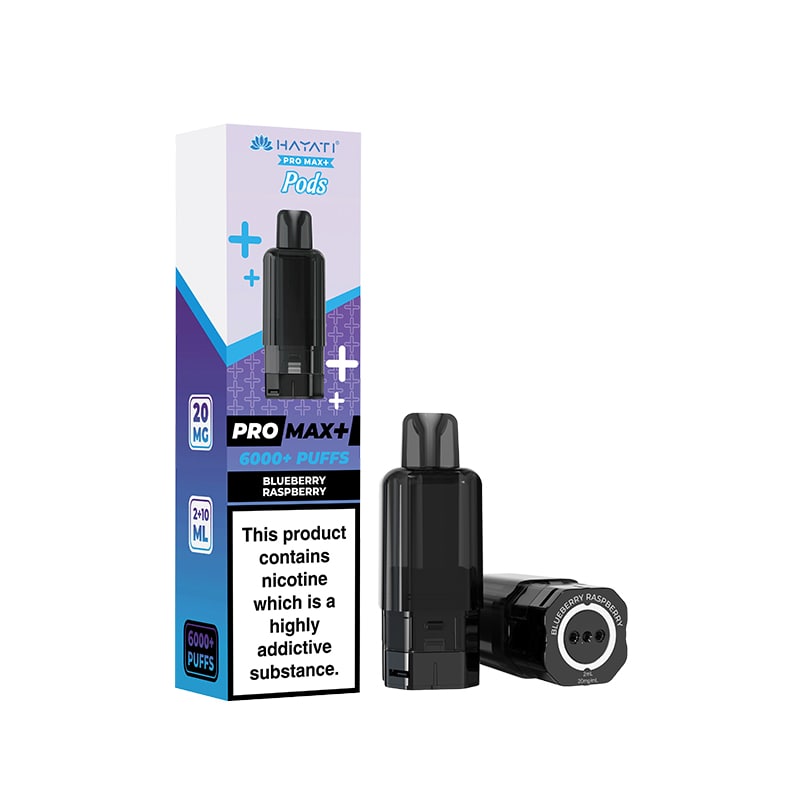 Hayati Pro Max Plus Blueberry Raspberry Prefilled Pod + Refill