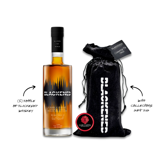 METALLICA | BLACKENED™ American Whiskey "Velvet Bag" | Blackened The World | Limited Edition (Single)