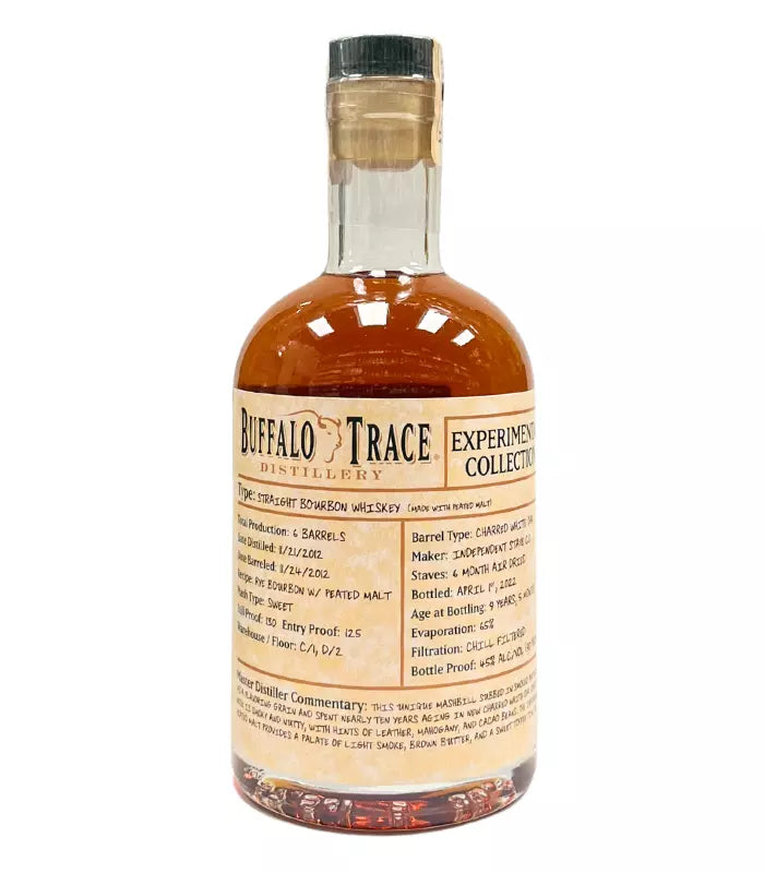 Buy 1 Get 1 Free - Buffalo Trace Experimental Collection Peated Malt Straight Bourbon Whiskey | 375ML