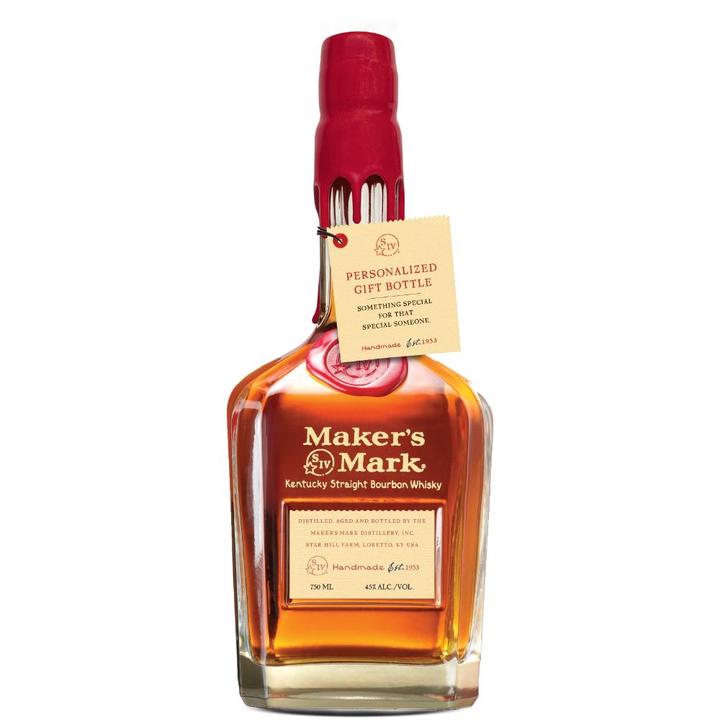 Buy 1 Get 1 Free - Maker's Mark Bespoke Personalized Label Kentucky Straight Bourbon Whiskey