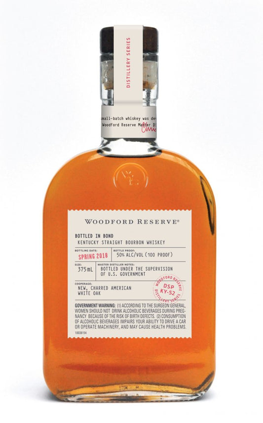 Buy 1 Get 1 Free - Woodford Reserve Bottled in Bond Bourbon Spring 2018 Kentucky Straight Bourbon Whiskey