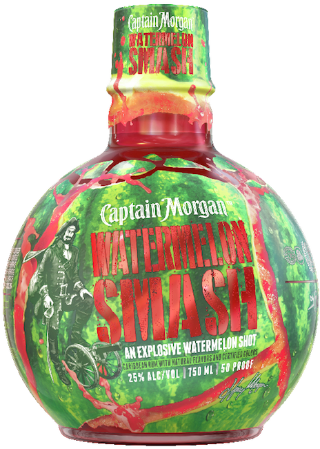 Buy 1 Get 1 Free - Captain Morgan Watermelon Smash Rum