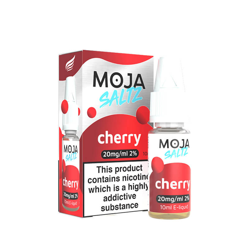 MOJA Saltz Cherry 10ml Nic Salts E-Liquid