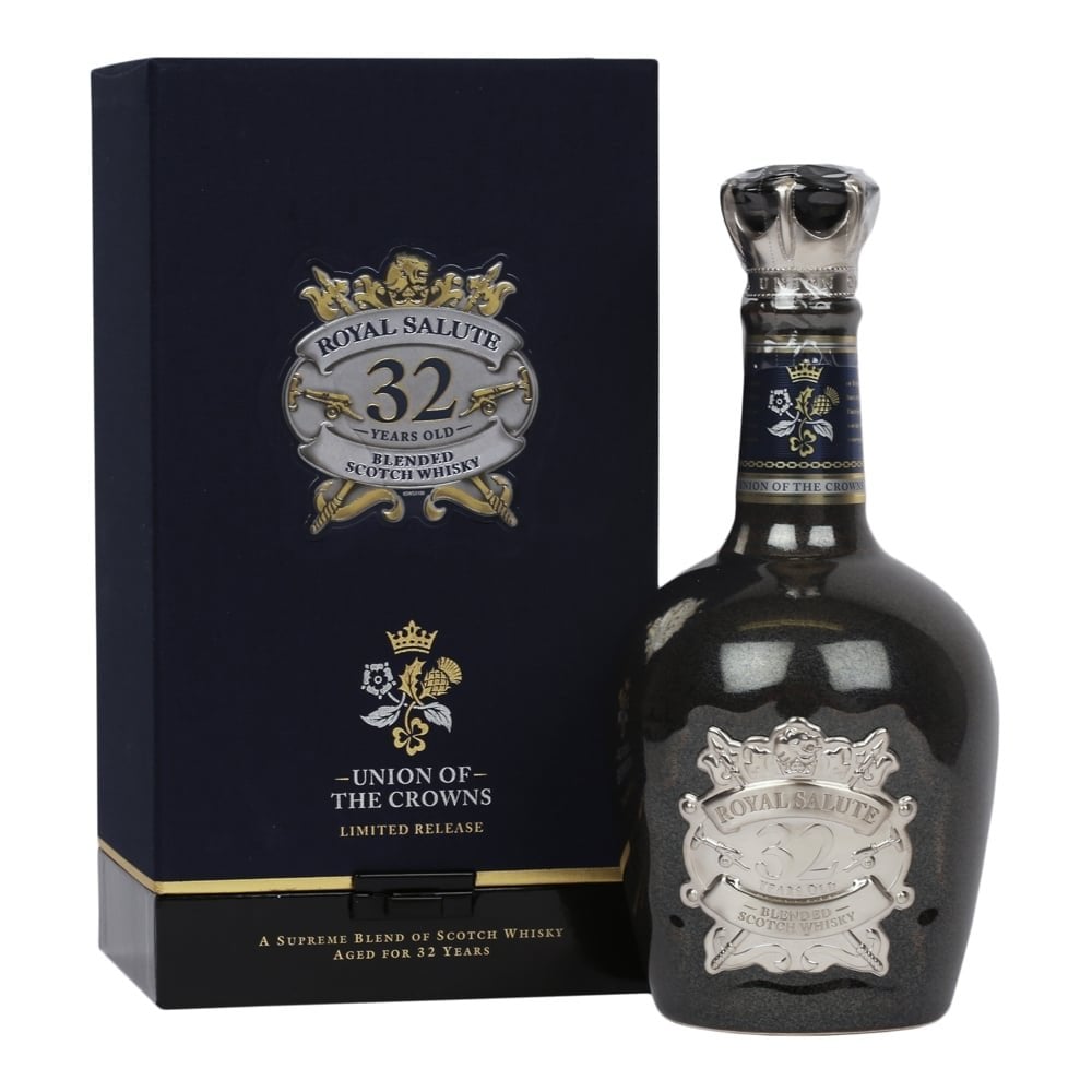 Buy 1 Get 1 Free - Chivas Royal Salute 32 Year Old Union Of The Crowns Scotch Whisky | 500ML