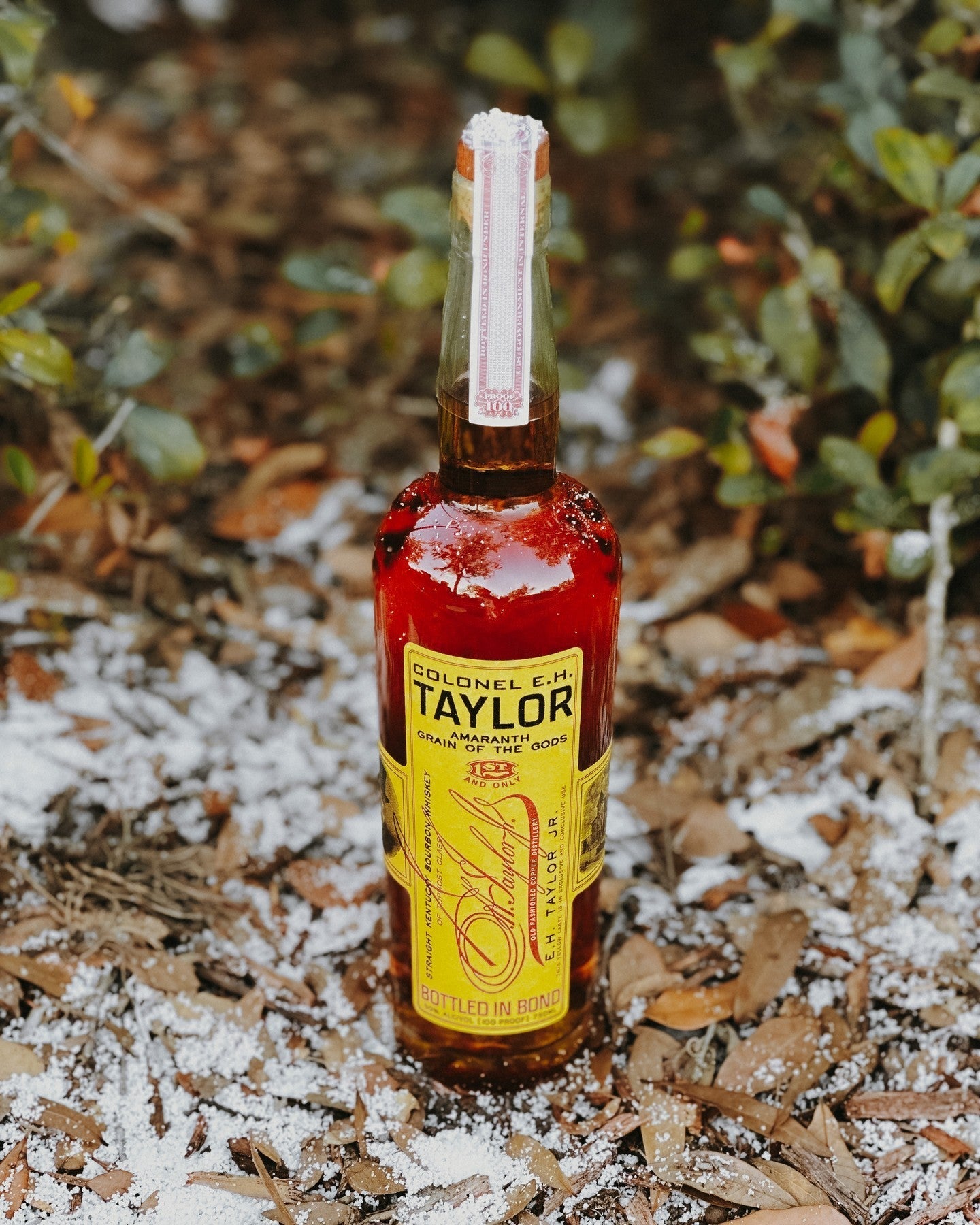 Colonel E.H. Taylor Amaranth Grain of the Gods Bourbon Whiskey