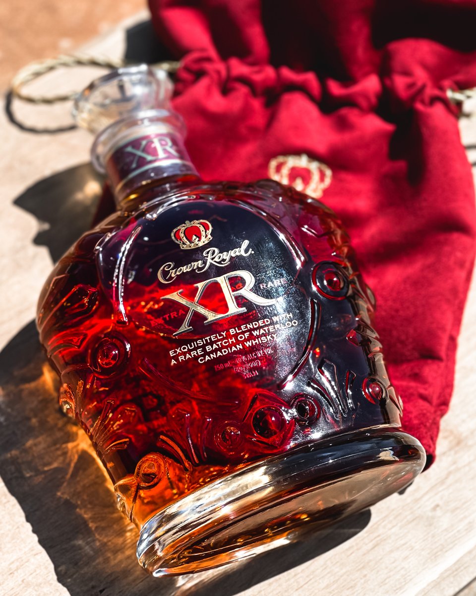 Crown Royal XR Red Waterloo Edition Extra Rare Canadian Whisky