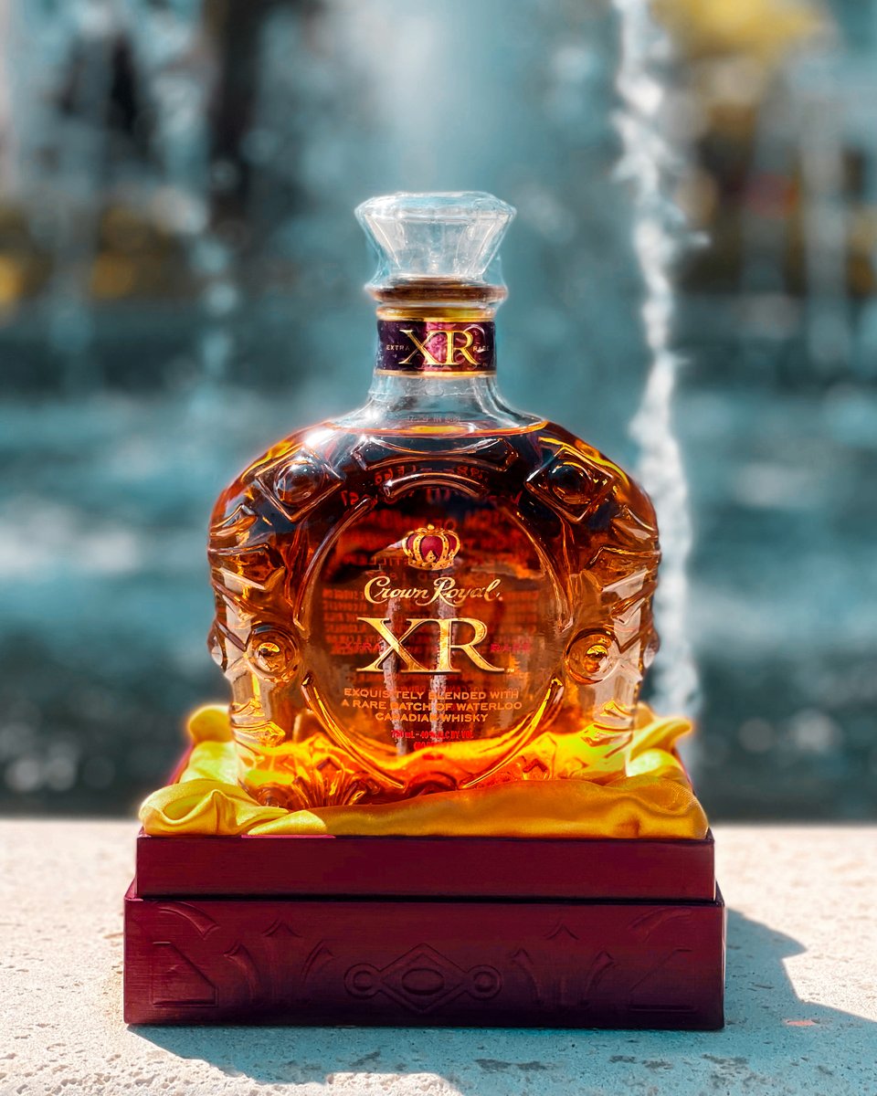 Crown Royal XR Red Waterloo Edition Extra Rare Canadian Whisky