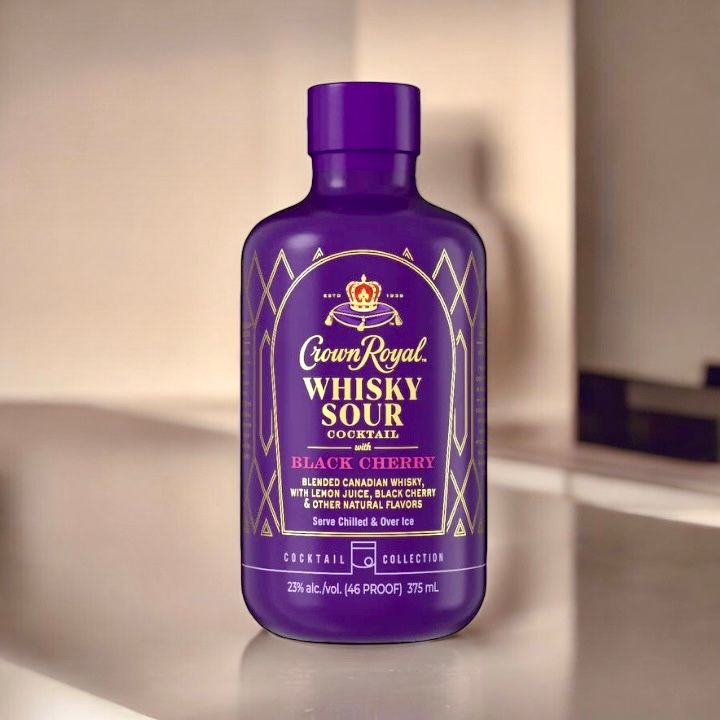 Crown Royal Sour Black Cherry Canadian Whisky | 375ML