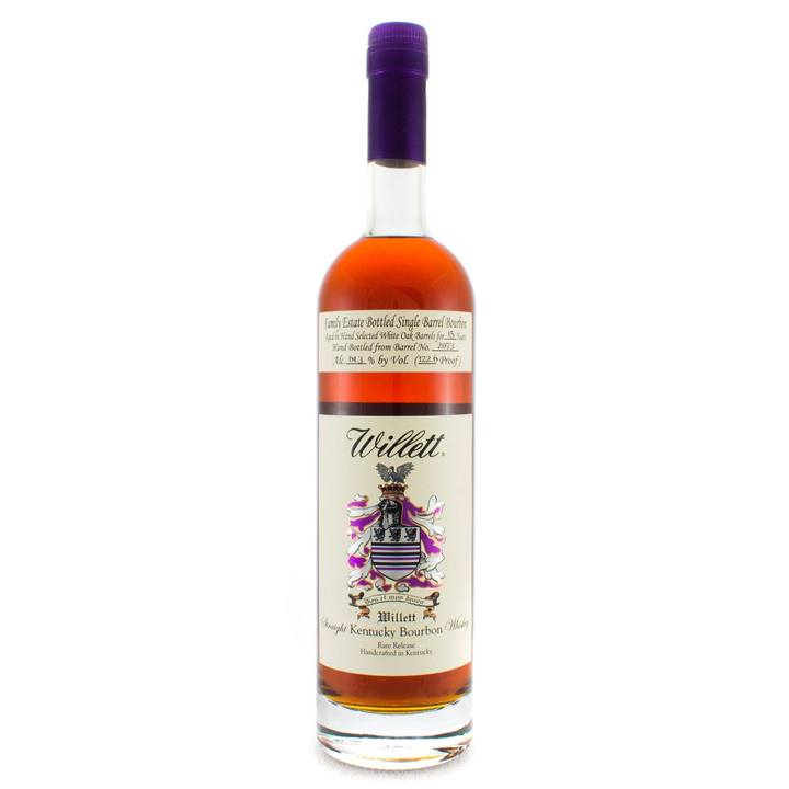 Willett Family Estate Bottled Bourbon 15 Year Old Straight Kentucky Bourbon Whiskey