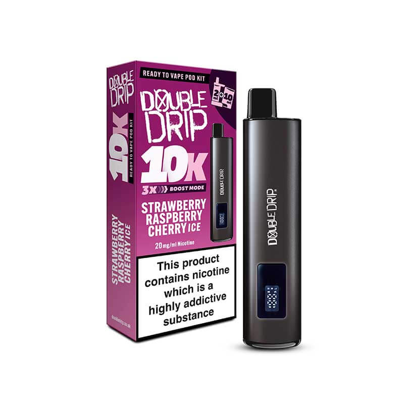 Double Drip 10k Prefilled Pod Vape Kit