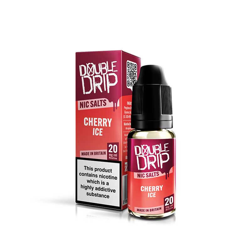Double Drip Cherry Ice Nic Salt 10ml E-Liquid
