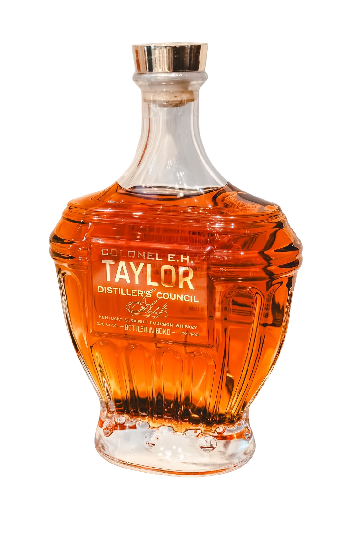 Colonel E.H. Taylor Distiller’s Council Bottled in Bond Bourbon Whiskey