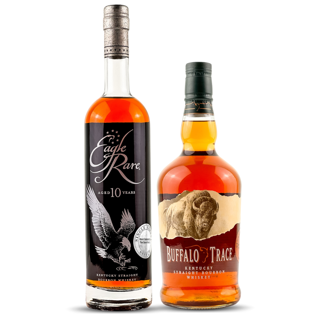 Buy 1 Get 1 Free - Eagle Rare 10 Year Extra Rare + Buffalo Trace 8 Year Extra Rare | 2nd Edition  | Single Barrel Select | Limited Release 2022 | Bundle
