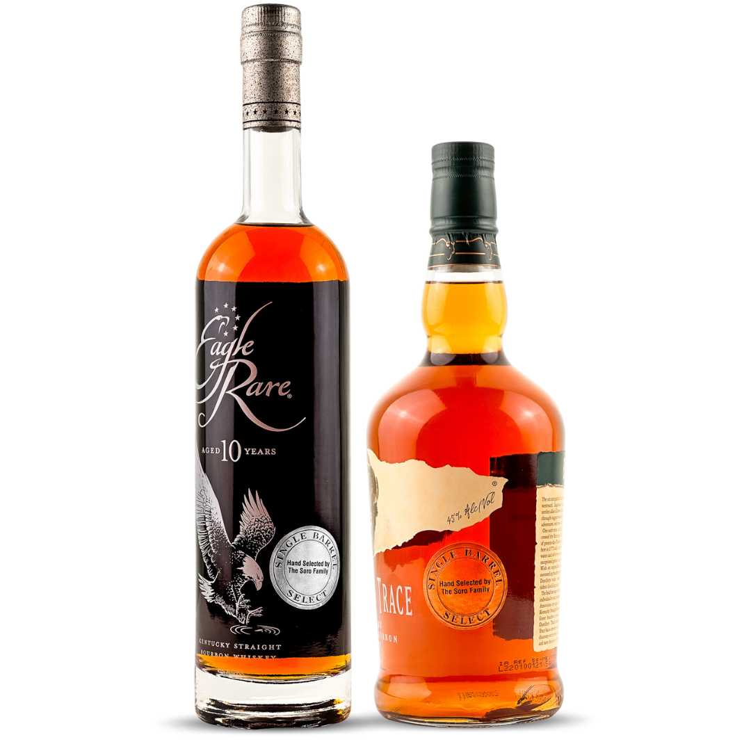 Buy 1 Get 1 Free - Eagle Rare 10 Year Extra Rare + Buffalo Trace 8 Year Extra Rare | 2nd Edition  | Single Barrel Select | Limited Release 2022 | Bundle