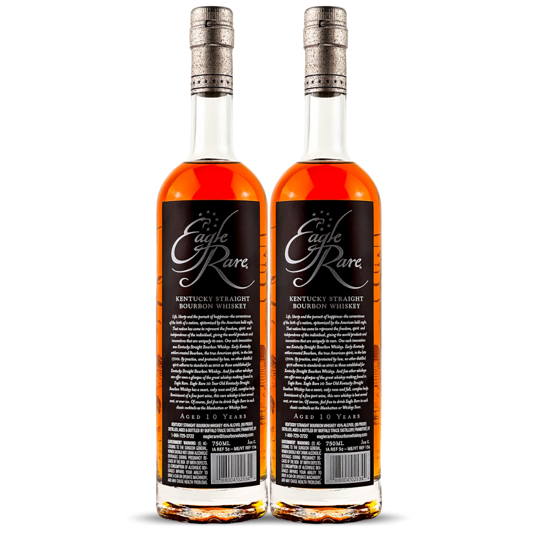 Buy 1 Get 1 Free - Eagle Rare 10 Year Extra Rare | Single Barrel Select | Limited Release 2022 | (2) Bottle Bundle