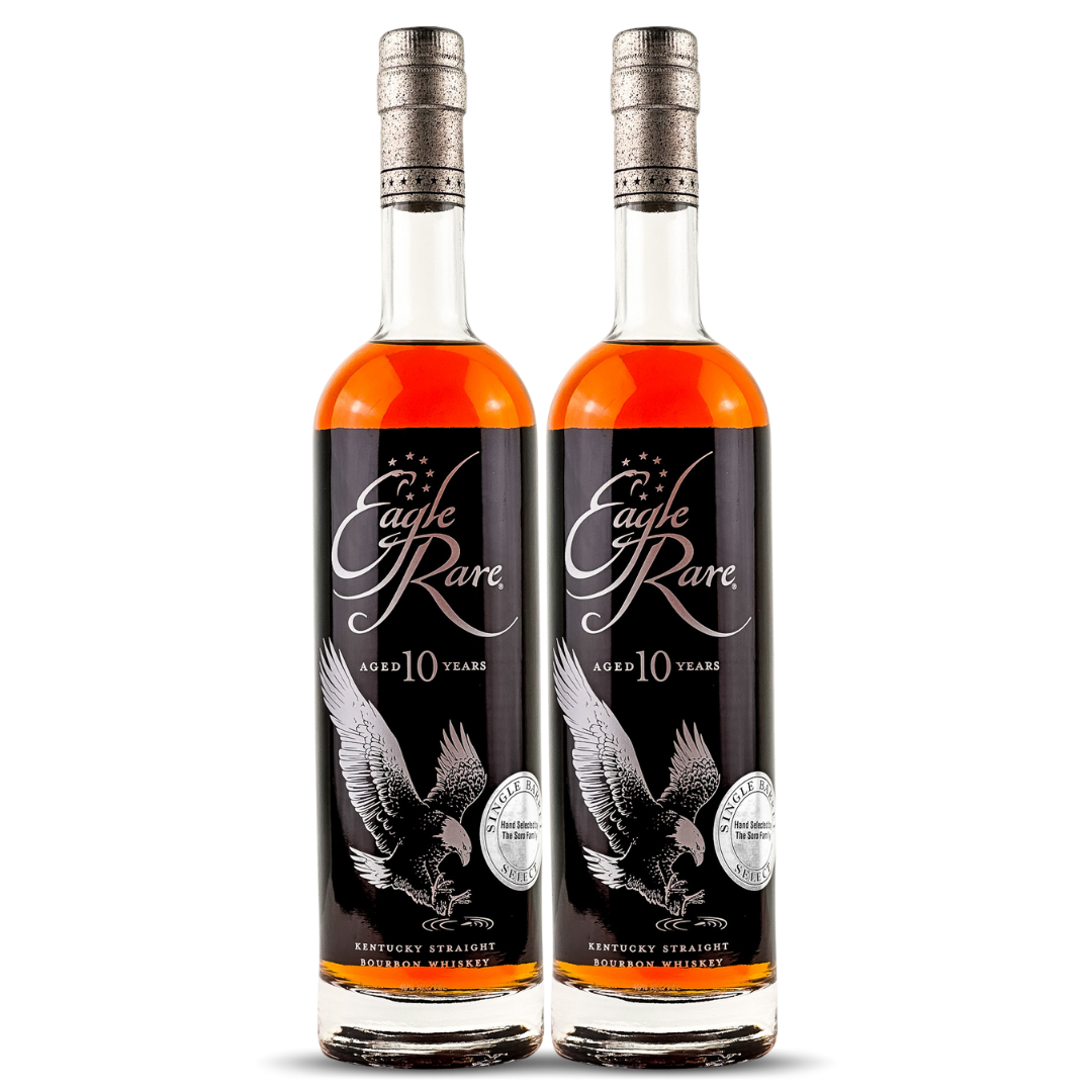 Buy 1 Get 1 Free - Eagle Rare 10 Year Extra Rare | Single Barrel Select | Limited Release 2022 | (2) Bottle Bundle