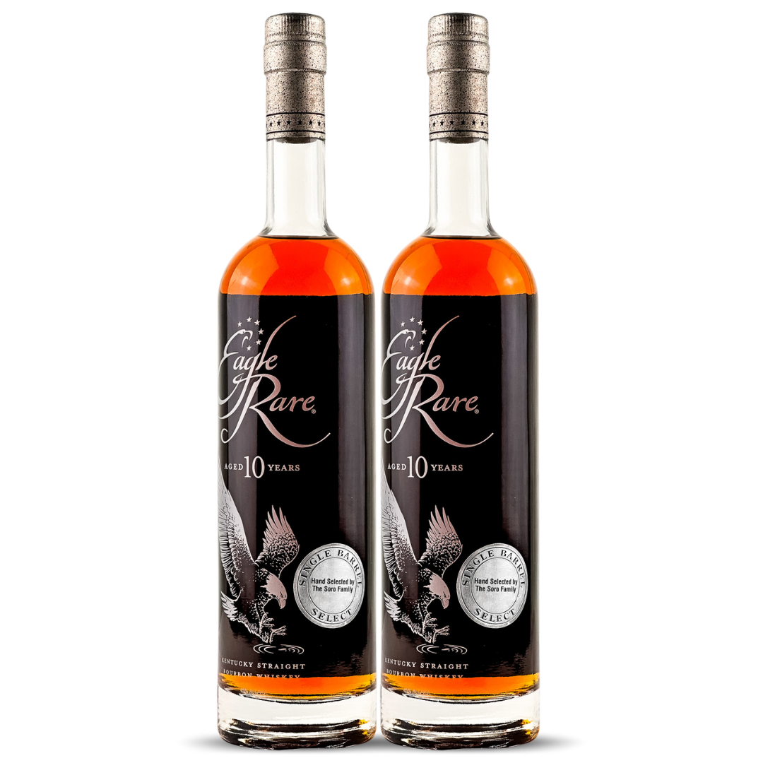 Buy 1 Get 1 Free - Eagle Rare 10 Year Extra Rare | Single Barrel Select | Limited Release 2022 | (2) Bottle Bundle