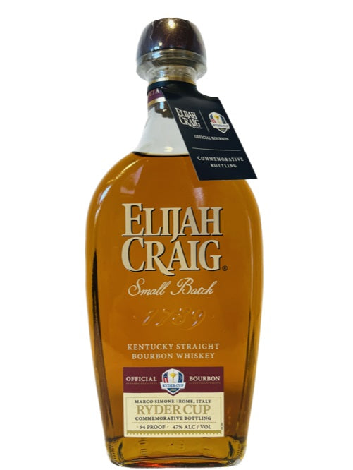 Buy 1 Get 1 Free - Elijah Craig Small Batch Bourbon Ryder Cup 2023 Whiskey | 700ML