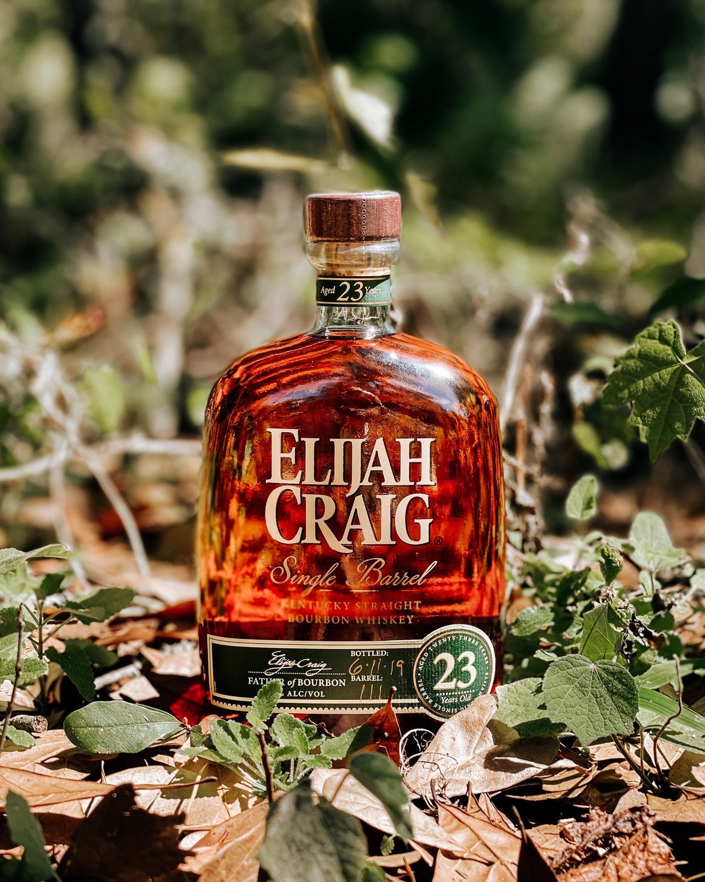 Buy 1 Get 1 Free - Elijah Craig 23 Year Old (2019) (Barrel No. 111) Single Barrel Straight Bourbon Whiskey
