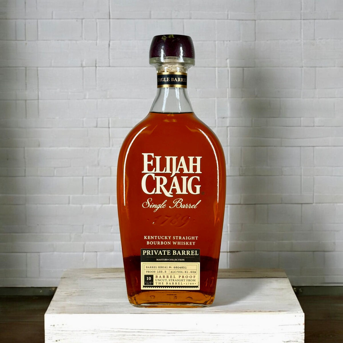 Elijah Craig | MASTERS COLLECTION 2024 | 10 YEAR BARREL PROOF | LIMITED RELEASE