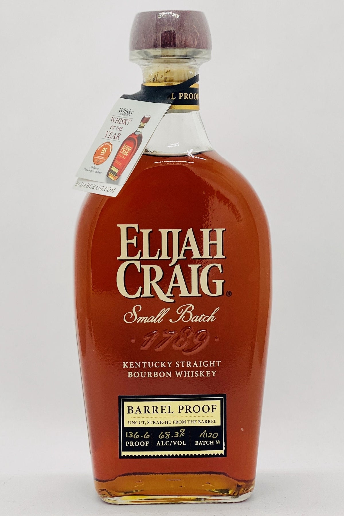 Buy 1 Get 1 Free - Elijah Craig Barrel Proof Batch A120 Bourbon Whiskey