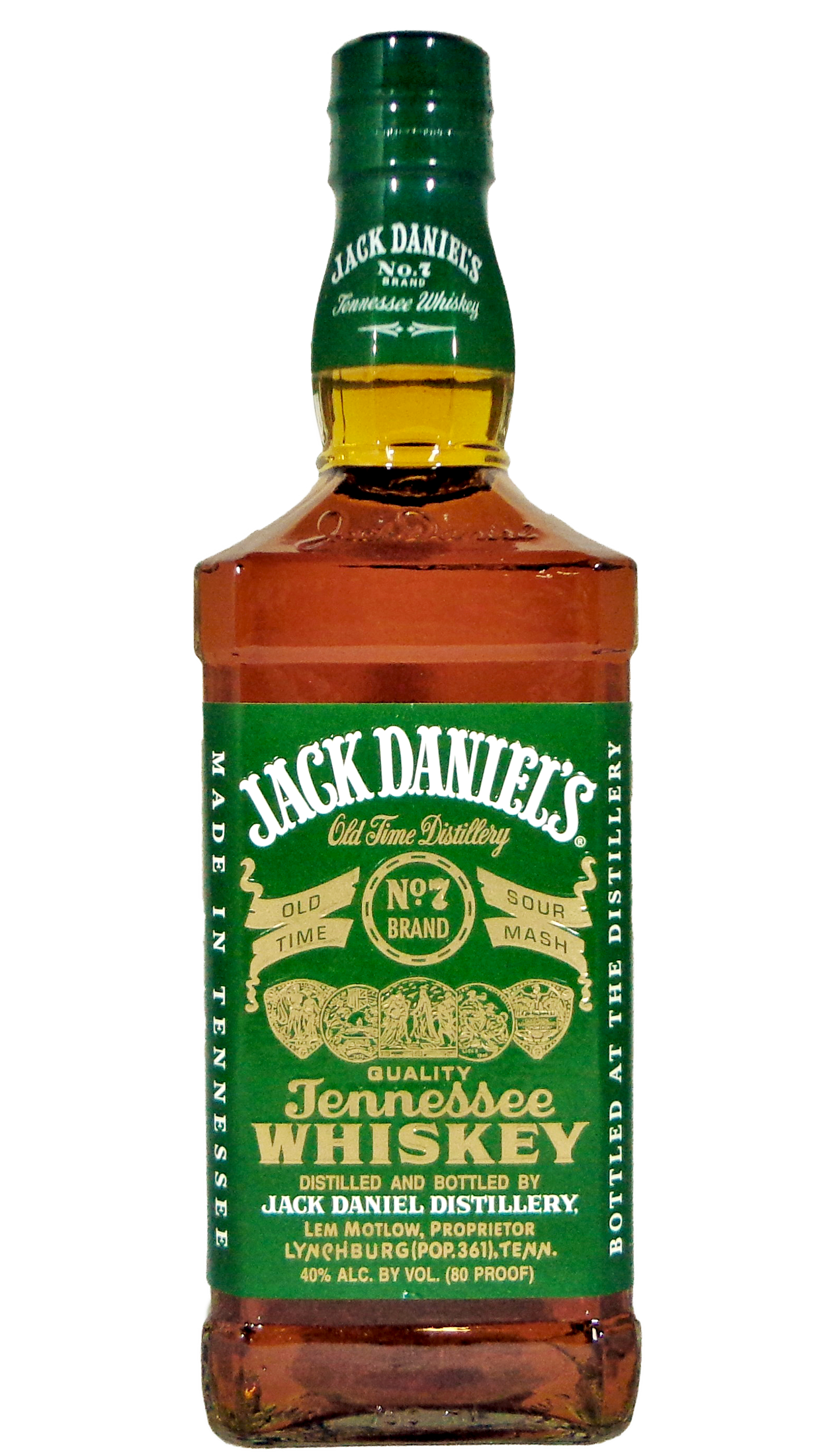 Buy 1 Get 1 Free - Jack Daniel's Old No. 7 Green Label Sour Mash Tennessee Whiskey | 1.75