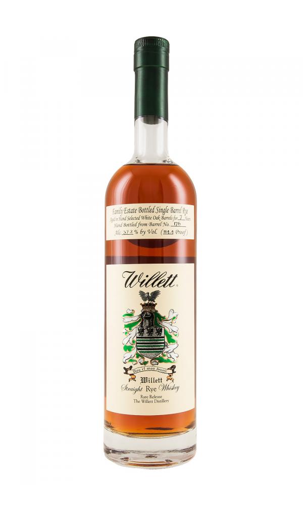 Willett Family Estate 7 Year Old Single Barrel Rye #176 Straight Rye Whiskey