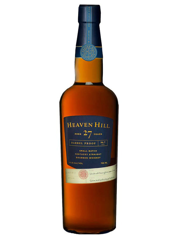 Heaven Hill 27 Year Old Kentucky Straight Bourbon Whiskey