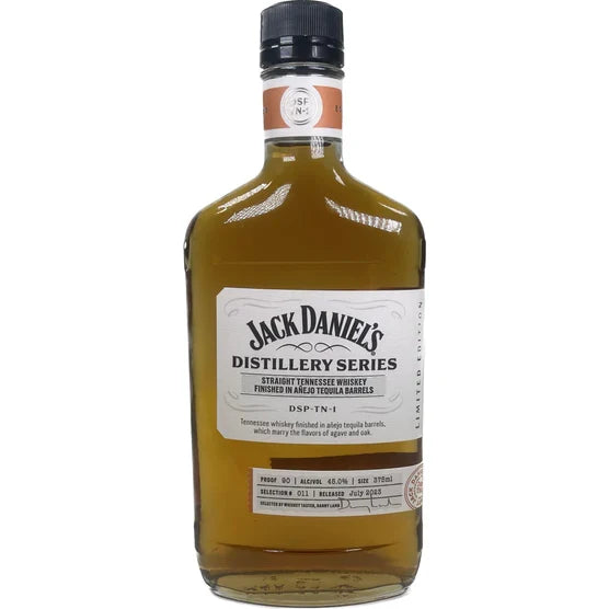 Jack Daniel’s Distillery Series Finished in Anejo Tequila Barrels Straight Tennessee Whisky 375ML