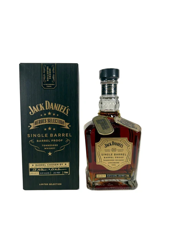 Jack Daniel's | Heroes Selection by JB & LB McGowan | Single Barrel Barrel Proof Whiskey