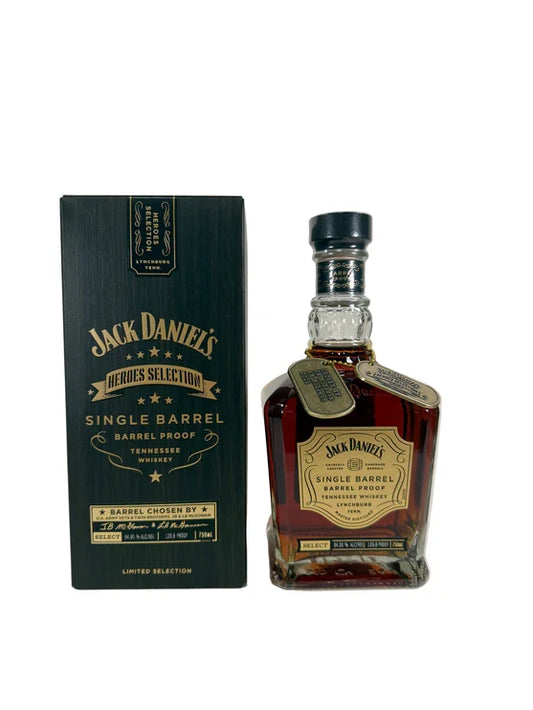 Jack Daniel's | Heroes Selection by JB & LB McGowan | Single Barrel Barrel Proof Whiskey