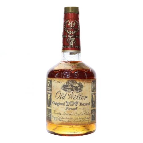 Buy 1 Get 1 Free - Old Weller Gold Vein Original 107 Barrel Proof 7 Summers Old 1990 Kentucky Straight Bourbon Whiskey