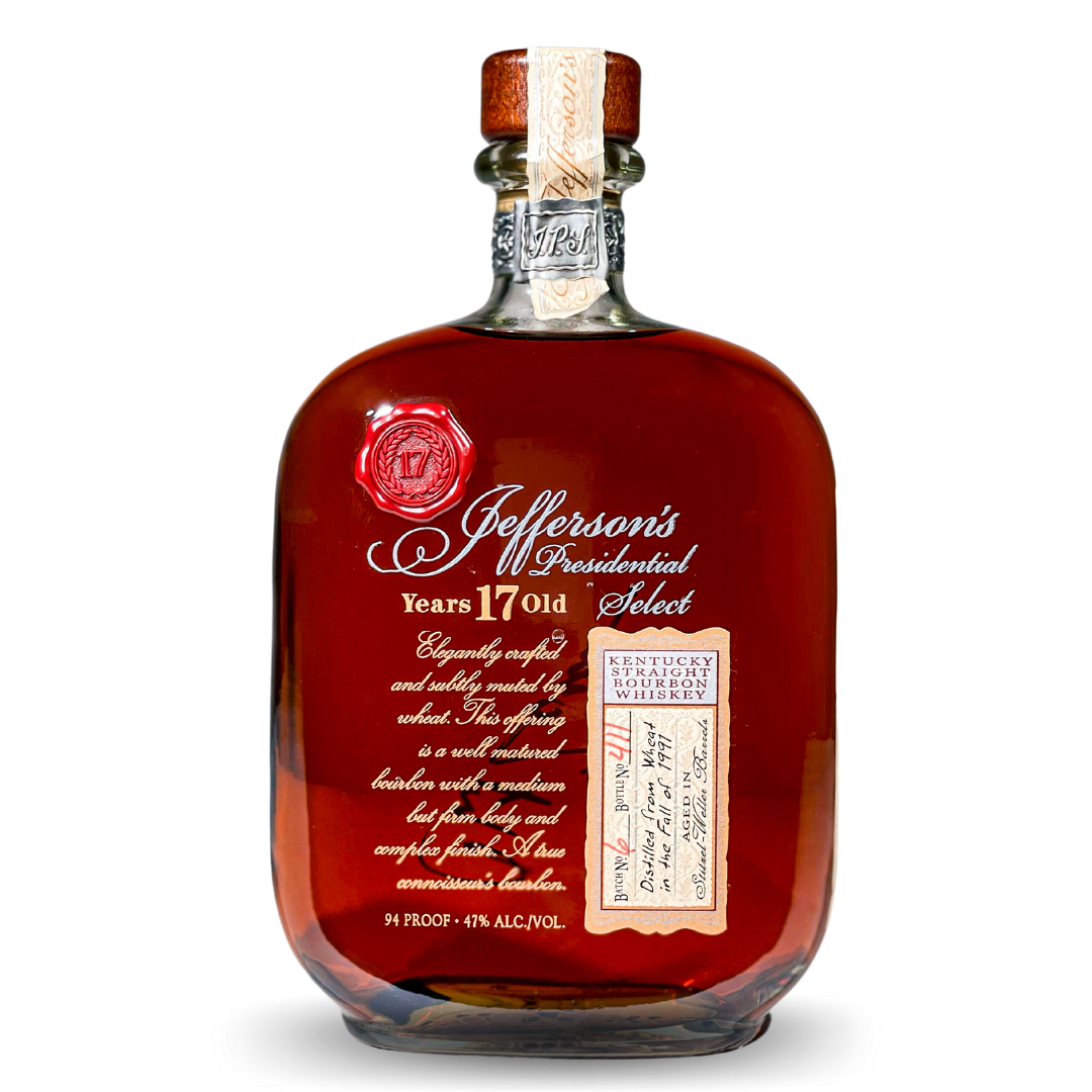 Buy 1 Get 1 Free - Jefferson's Presidential 17 Year Old | Batch No. 6 | Signed by Chet Zoeller