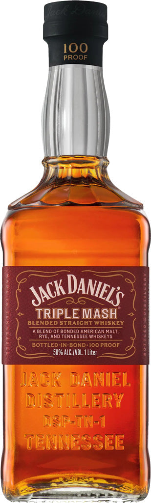 Buy 1 Get 1 Free - Jack Daniel's 1938 Triple Mash Blended Whiskey | 1L