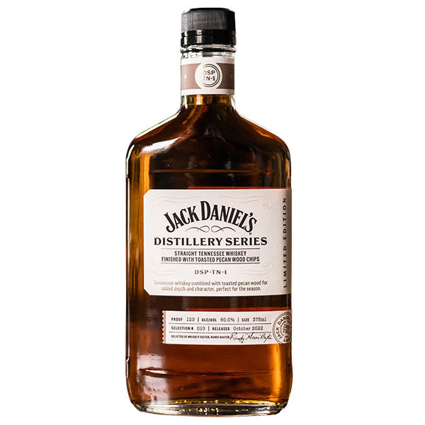 Jack Daniel's Distillery Series Toasted Pecan Wood Chips Finish Straight Tennessee Whiskey | 375ML