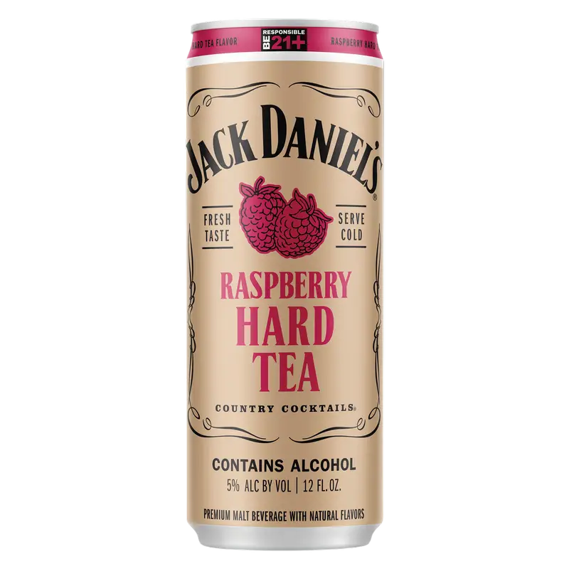 Jack Daniel's Country Raspberry Hard Tea Cocktails | 355ML