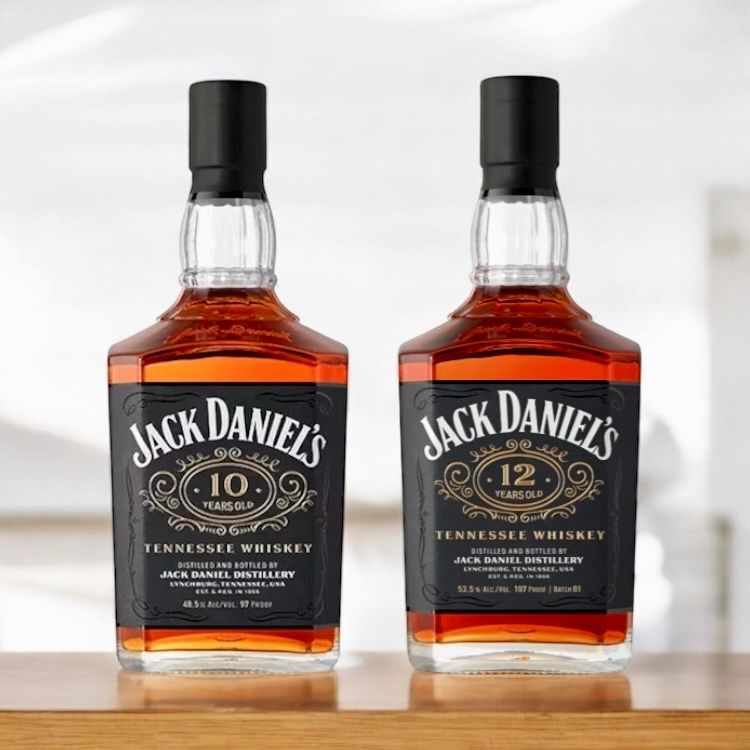 Buy 1 Get 1 Free - Jack Daniels | 10 & 12 Year Old | Tennessee Whiskey | (2) Bottle Bundle