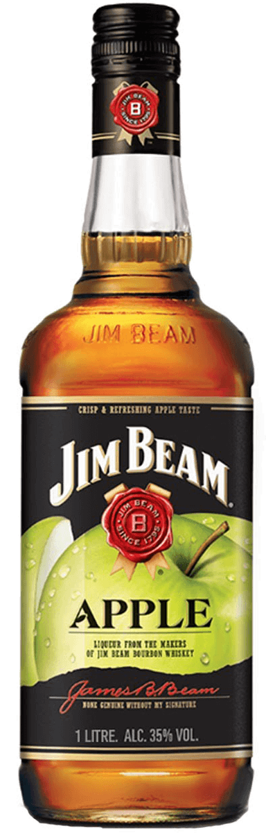 Buy 1 Get 1 Free - Jim Beam Apple Straight Bourbon Whiskey | 1L