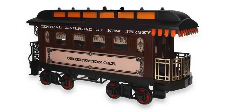 Jim Beam Central Railroad of Jersey Observation Train Car Decanter Whiskey