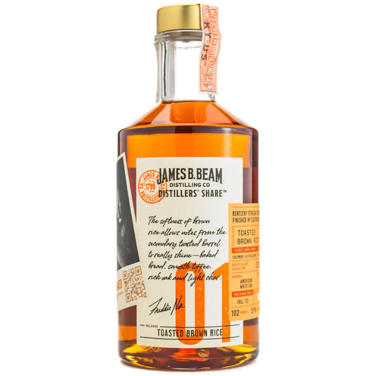 Jim Beam Distiller's Share 'Toasted Brown Rice' Kentucky Straight Bourbon Whiskey