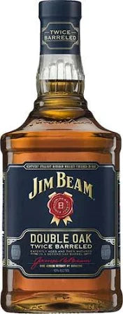 Jim Beam Double Oak Bourbon Whiskey W/WH Stone