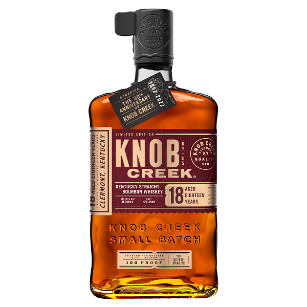 Knob Creek 18 Year Old Bourbon Whiskey