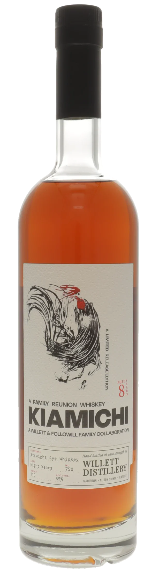 Buy 1 Get 1 Free - Kiamichi 8 Year Old Collaboration With Willett & Followill Family Straight Rye Whisky