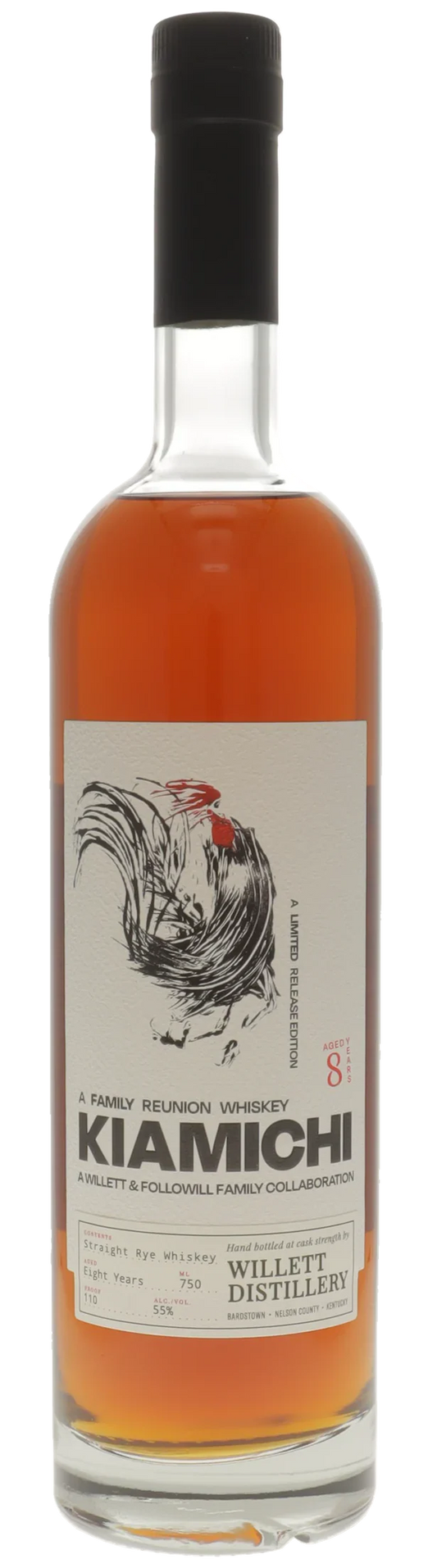 Buy 1 Get 1 Free - Kiamichi 8 Year Old Collaboration With Willett & Followill Family Straight Rye Whisky