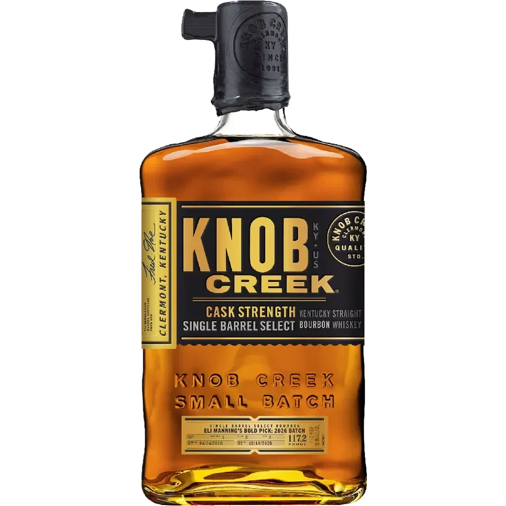 Buy 1 Get 1 Free - Knob Creek "Eli Manning's Bold Pick: 2026 Batch" Cask Strength Single Barrel Kentucky Straight Bourbon Whiskey