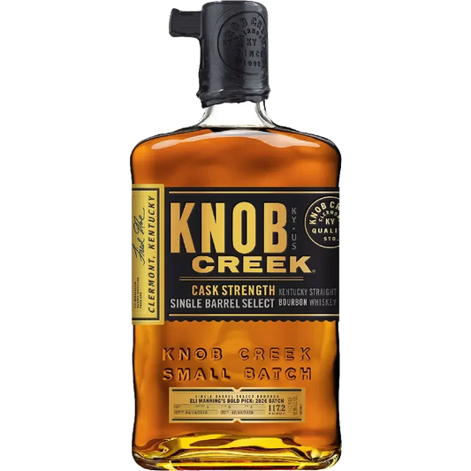 Buy 1 Get 1 Free - Knob Creek "Eli Manning's Bold Pick: 2026 Batch" Cask Strength Single Barrel Kentucky Straight Bourbon Whiskey