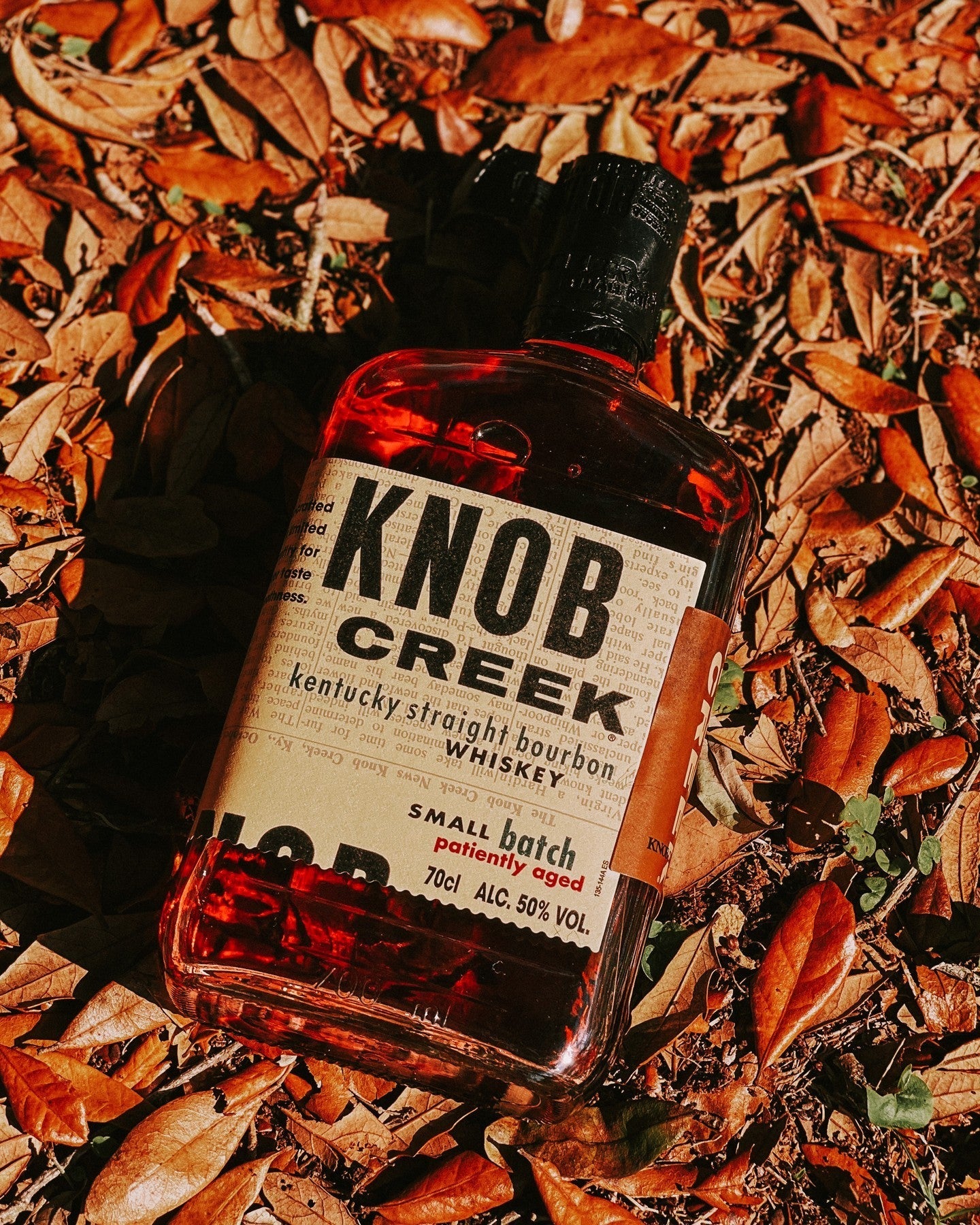 Knob Creek Patiently Aged Small Batch Kentucky Straight Bourbon Whiskey