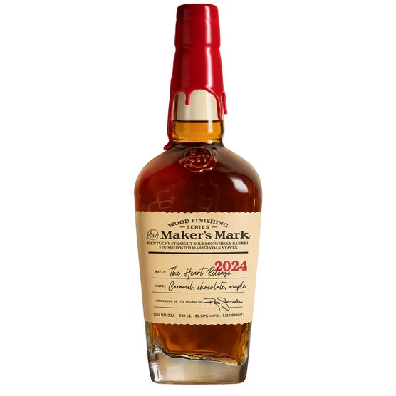Buy 1 Get 1 Free - Maker's Mark 2024 Wood Finishing Series The Heart Release Straight Bourbon Whisky