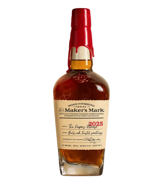 Buy 1 Get 1 Free - Maker's Mark Wood Finishing Series 2025 The Keeper's Release Straight Bourbon Whiskey